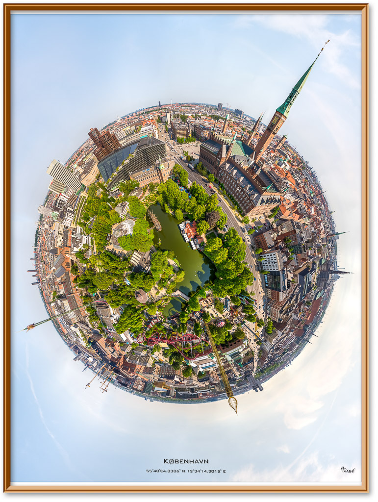 København Centrum over Tivoli København Centrum over Tivoli